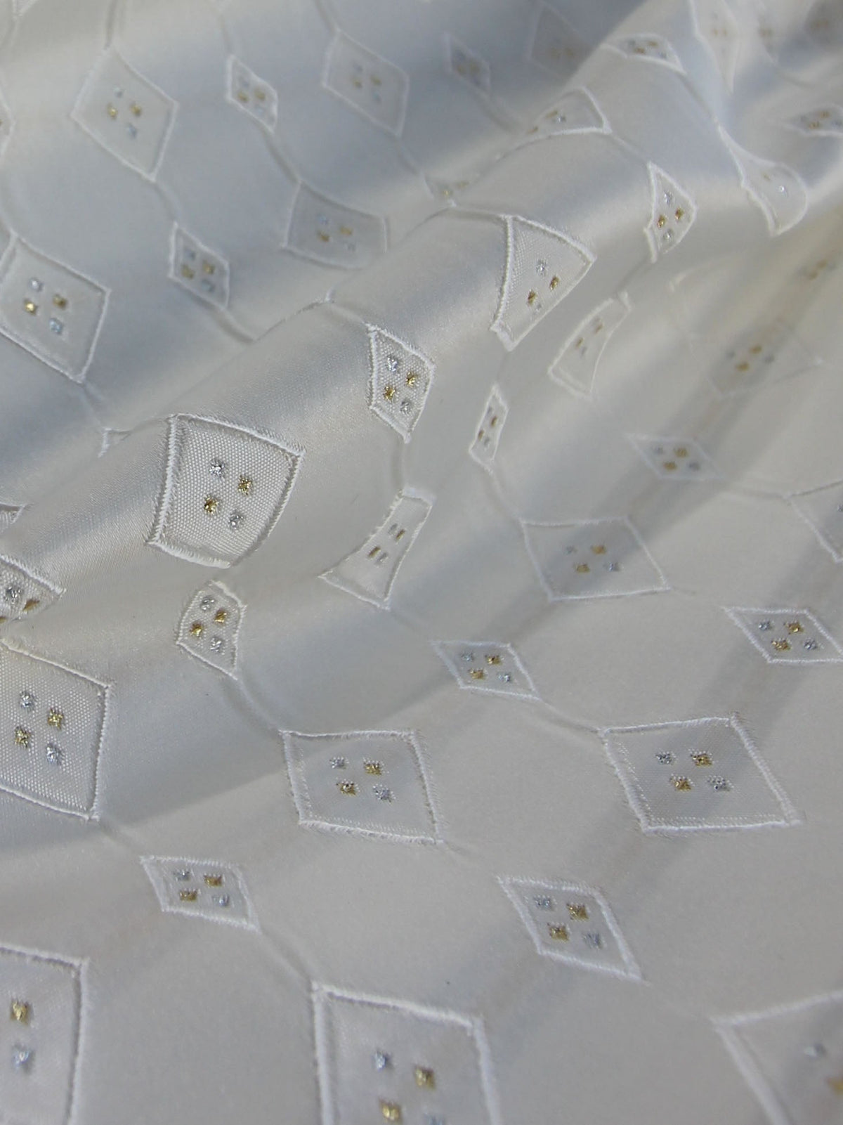 Ivory Waistcoat Fabric - Bucharest