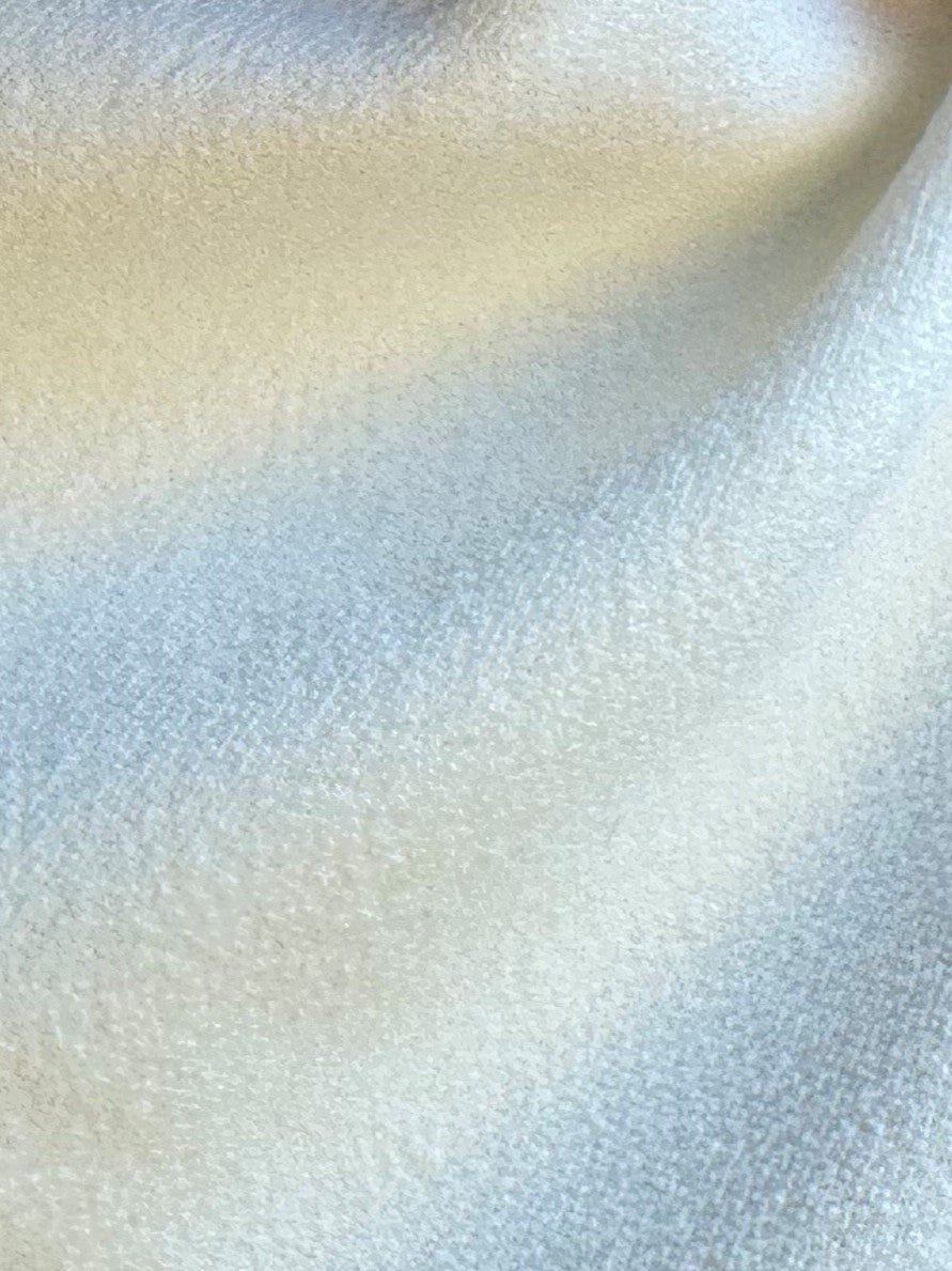 Ivory Stretch Scuba Crepe - Farne