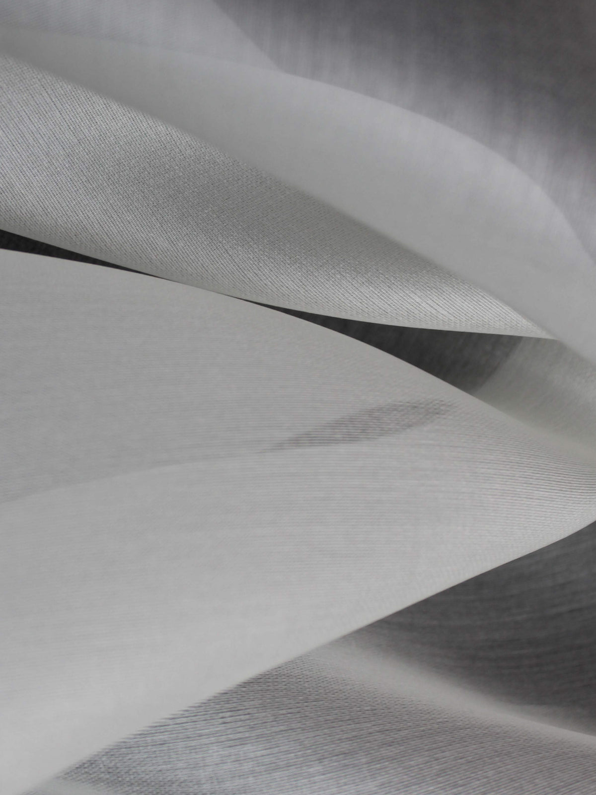 Ivory Silk Satin Organza - P771