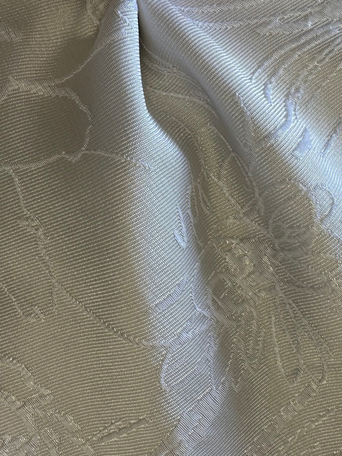 Ivory Jacquard Brocade - Calamity