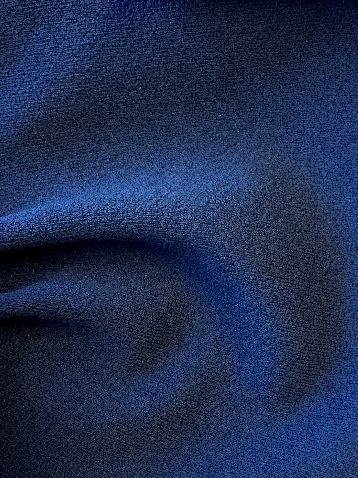 Navy Stretch Scuba Crepe - Farne