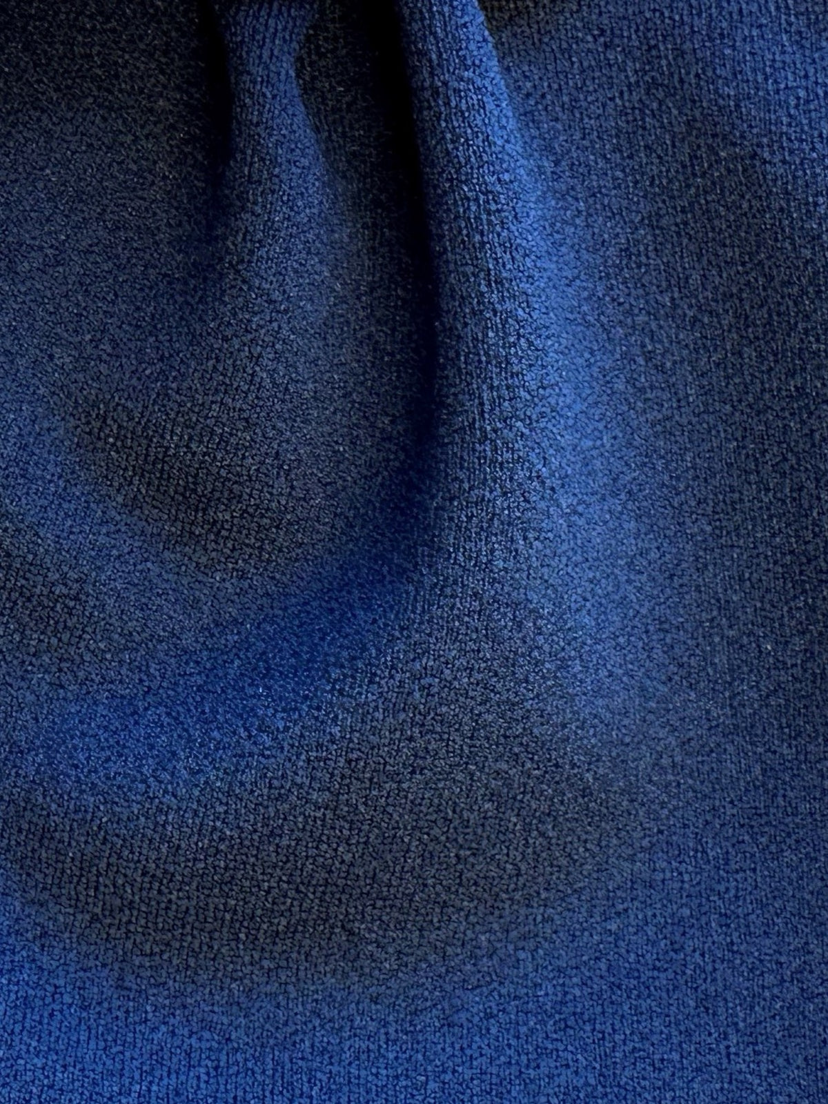 Navy Stretch Scuba Crepe - Farne