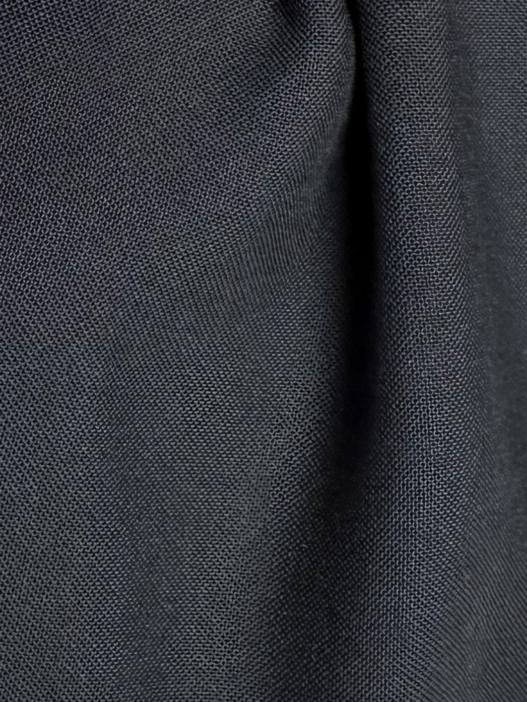 Navy Bamboo Poplin - Panda