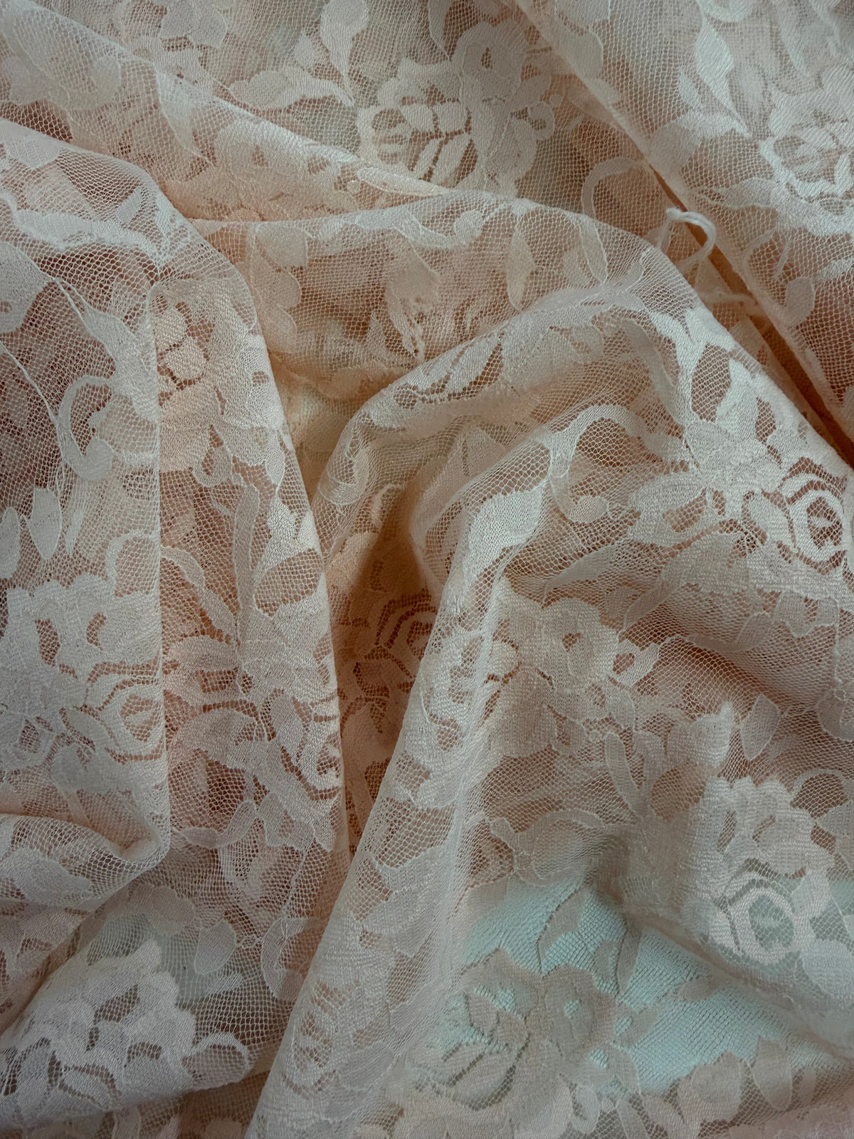 Blush Raschel Stretch Lace – Matina