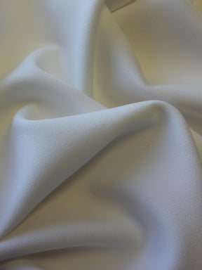Ivory Polyester Heavy Crepe - Pamper