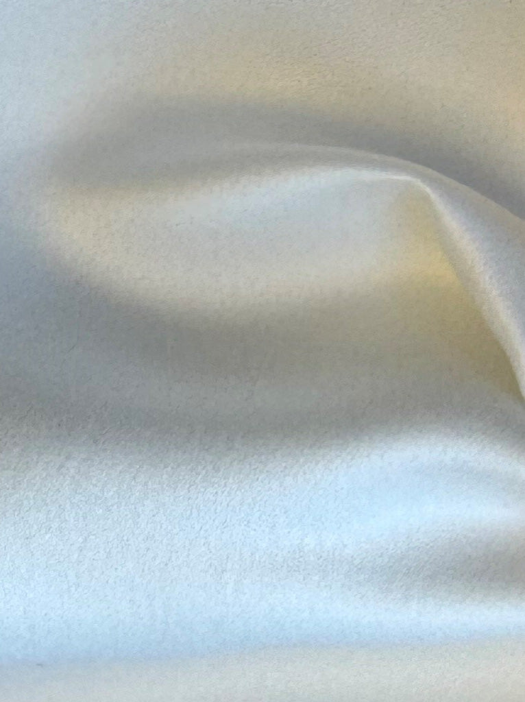 Porcelain Polyester Satin - Mystique