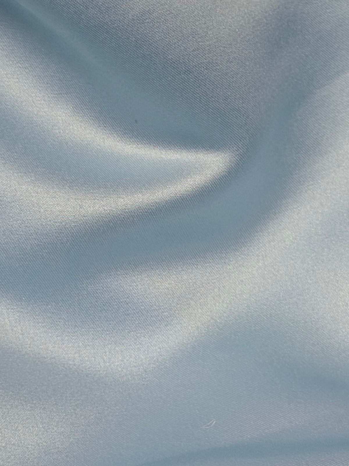Powder Blue Polyester Duchess Satin - Contessa