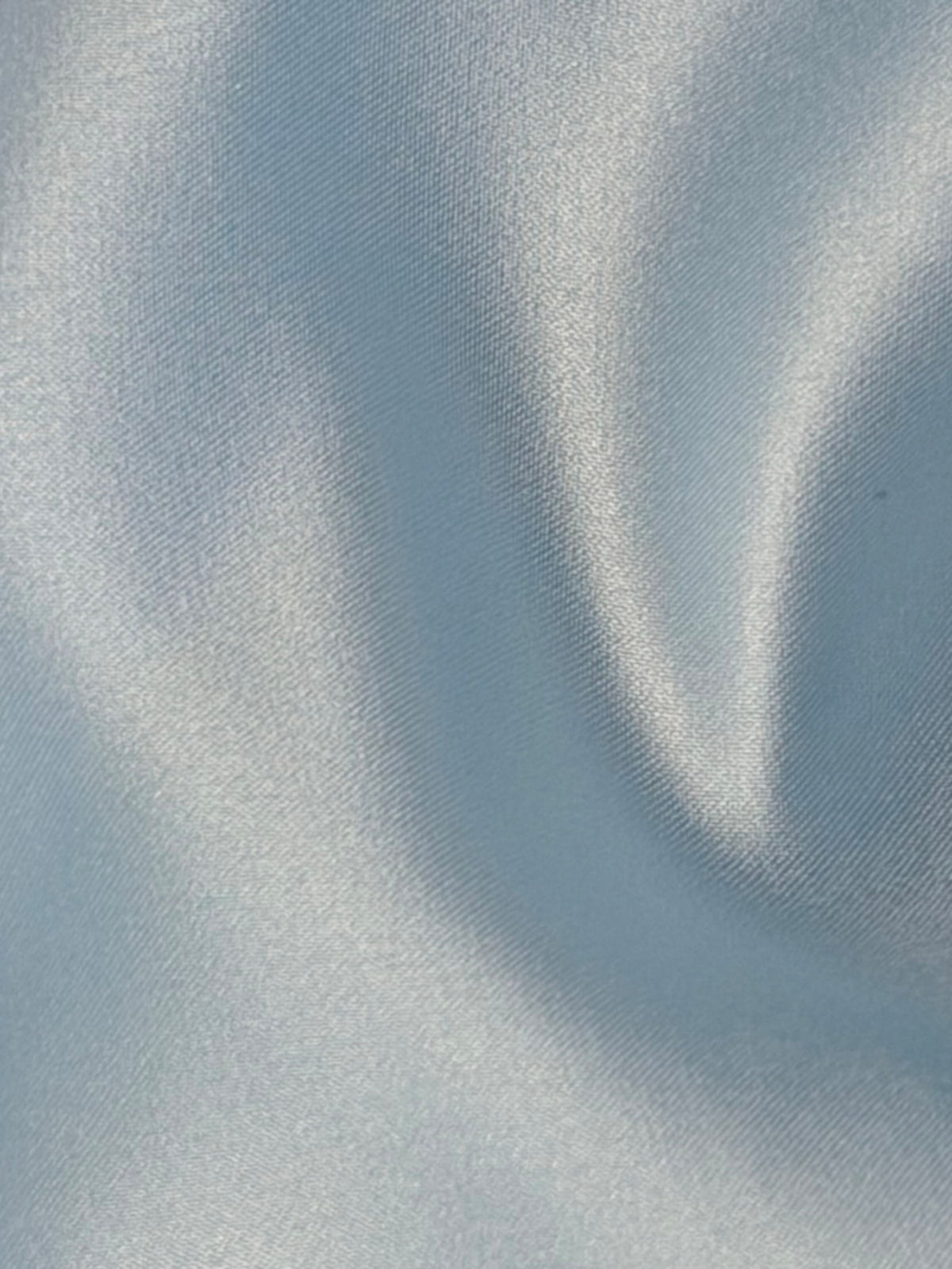 Powder Blue Polyester Duchess Satin - Contessa