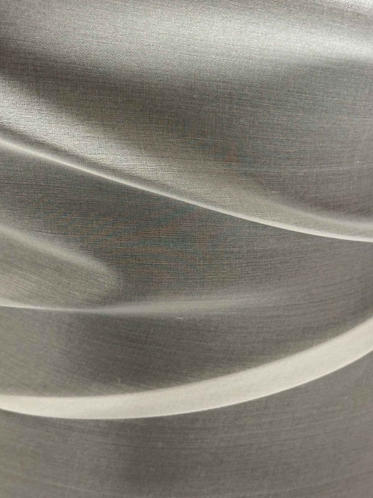 White Silk Satin Organza - P771