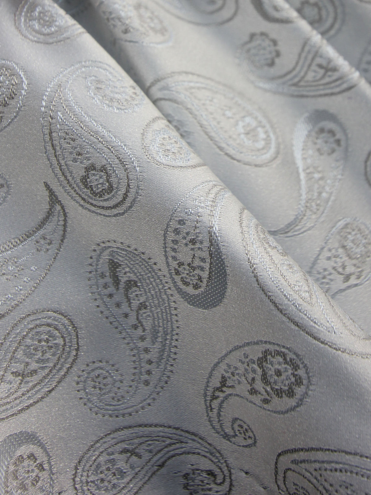 Silver Waistcoat Fabric - Munich