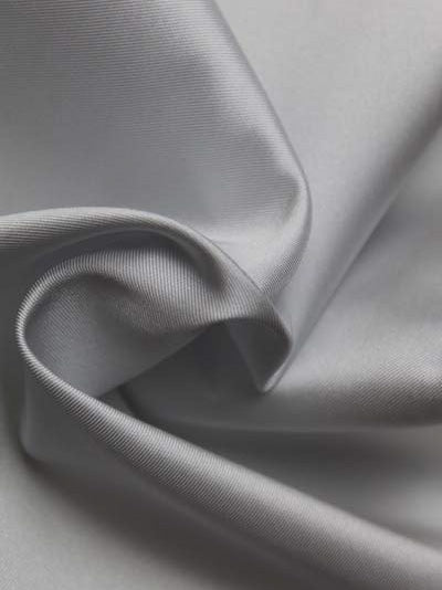 Silver Polyester Soft Mikado - PH4001