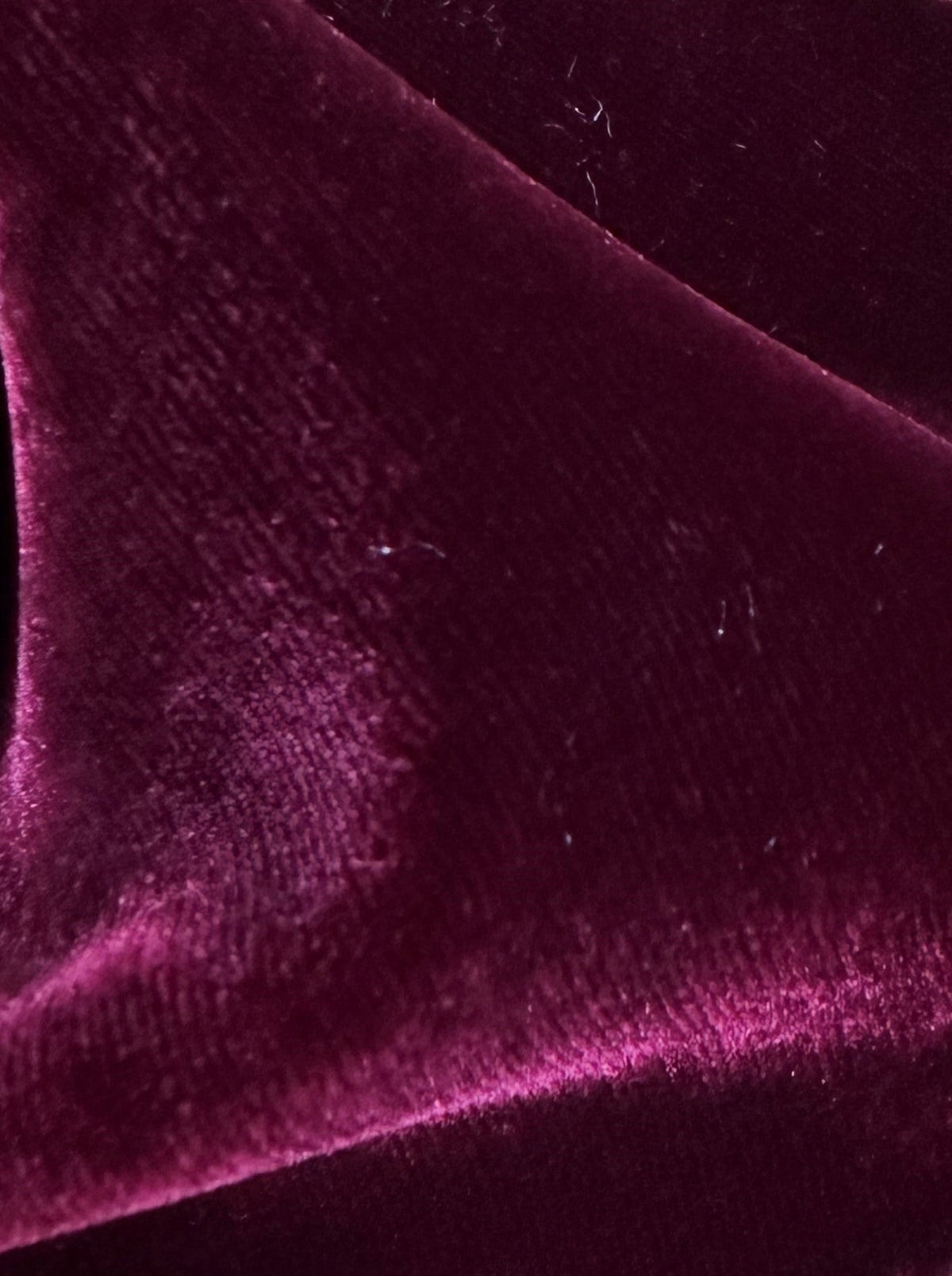Burgundy Silk Velvet - Vogue