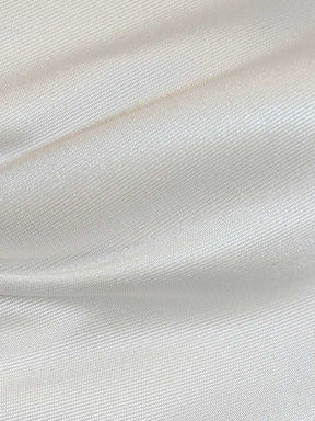 White Polyester Twill - Loyalty