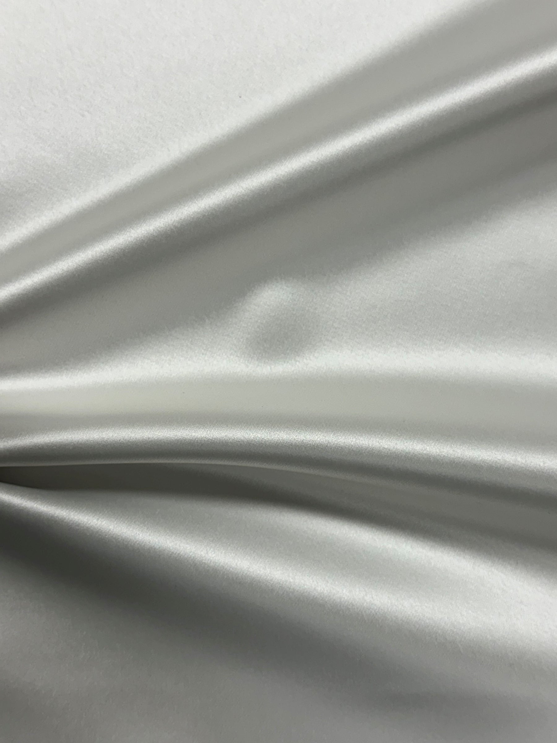 Porcelain Polyester Duchess Satin - Distil