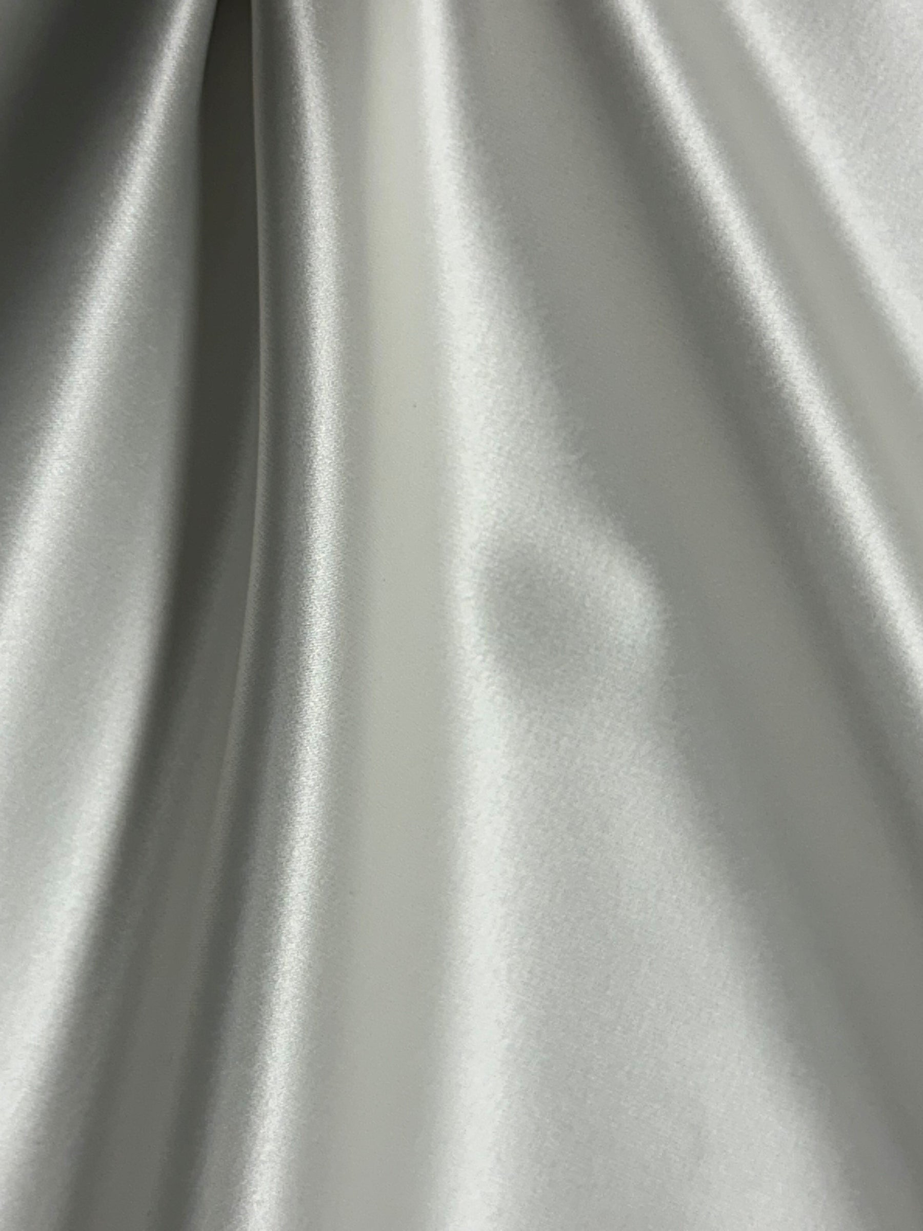 Porcelain Polyester Duchess Satin - Distil