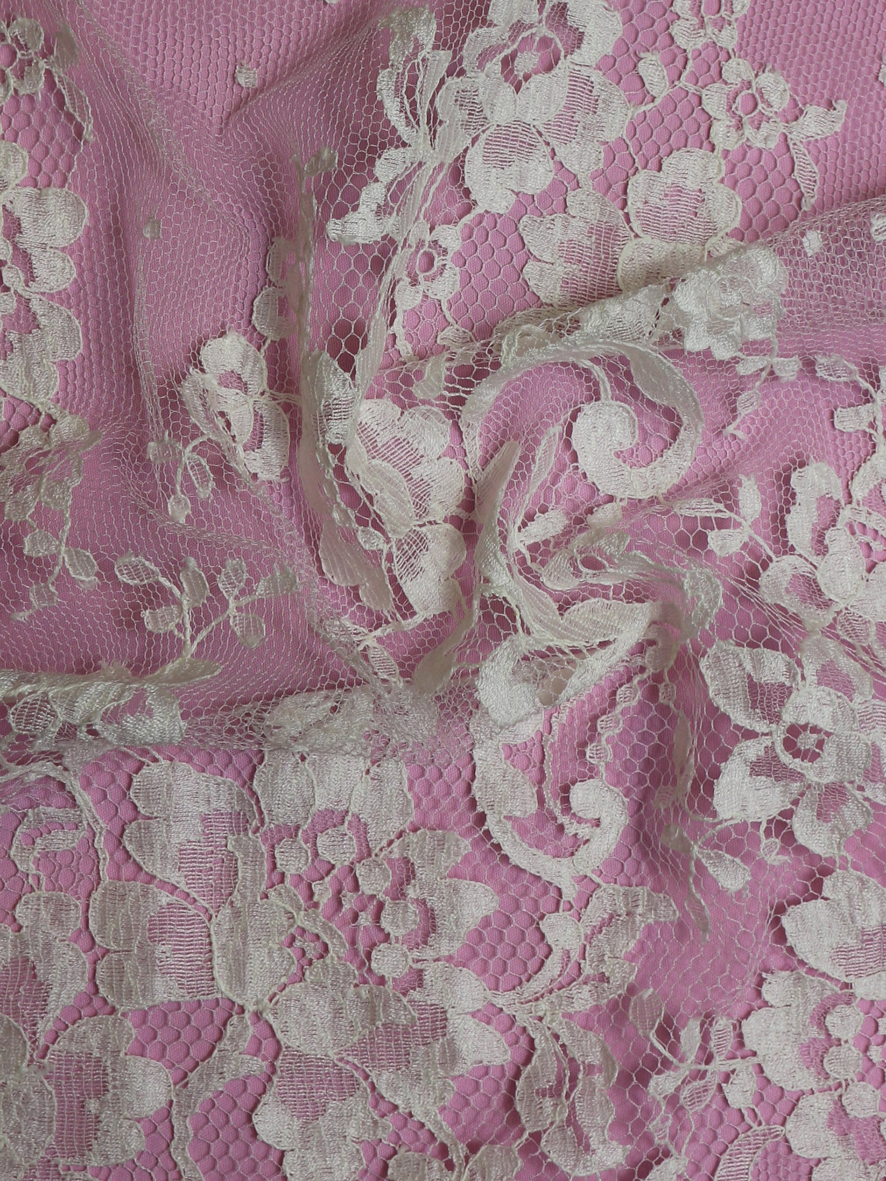 Ivory Chantilly Lace - Adelaide