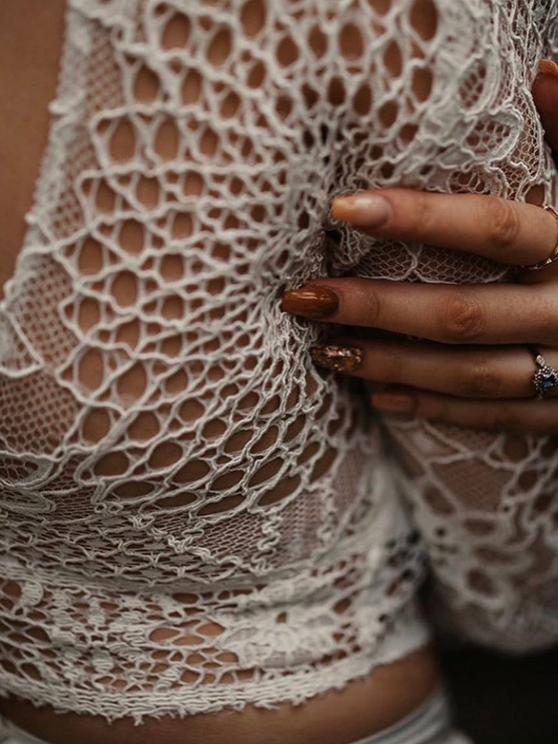 Ivory Corded Lace – Philine