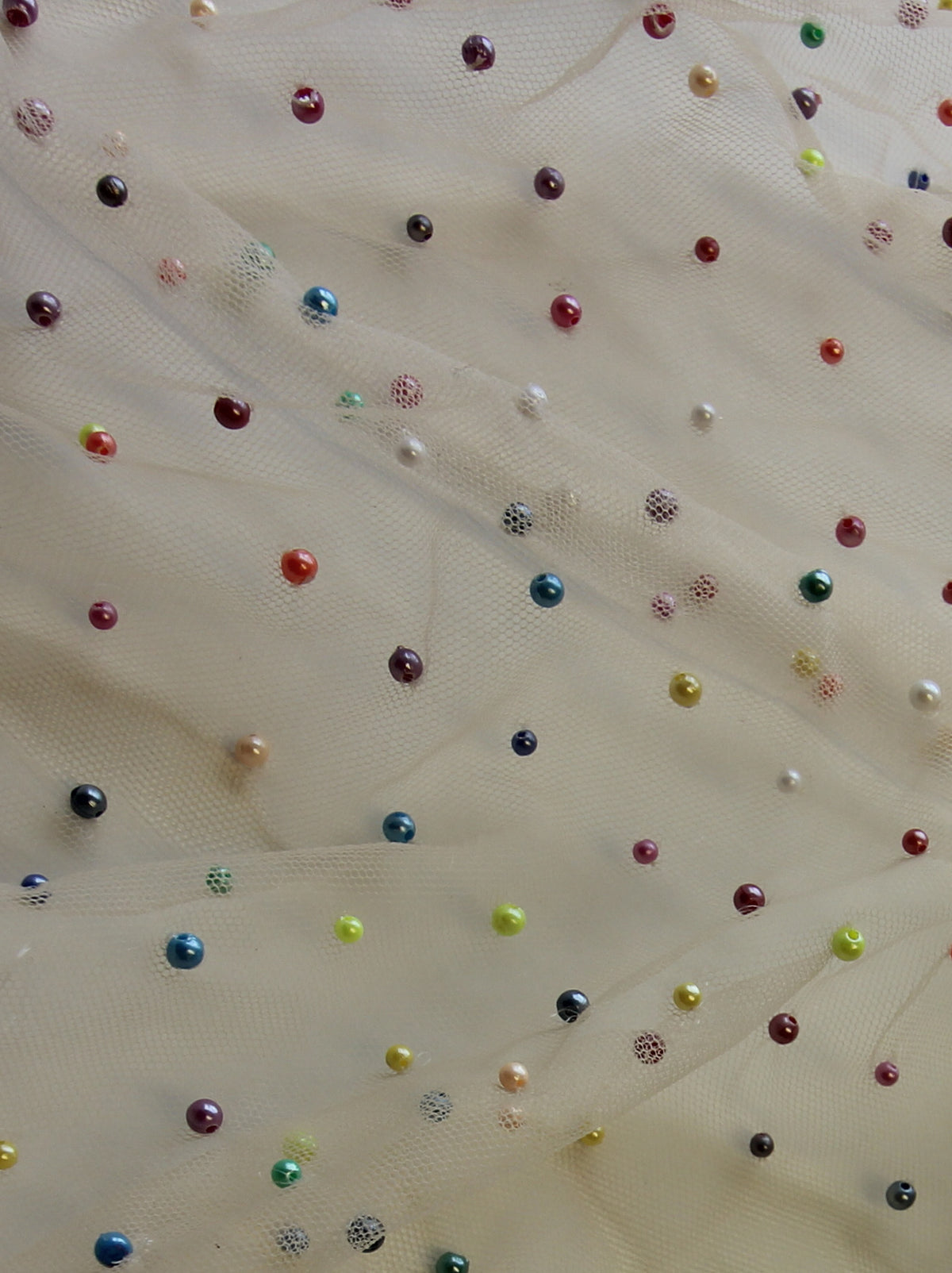 Nude Embellished Tulle - Clarette