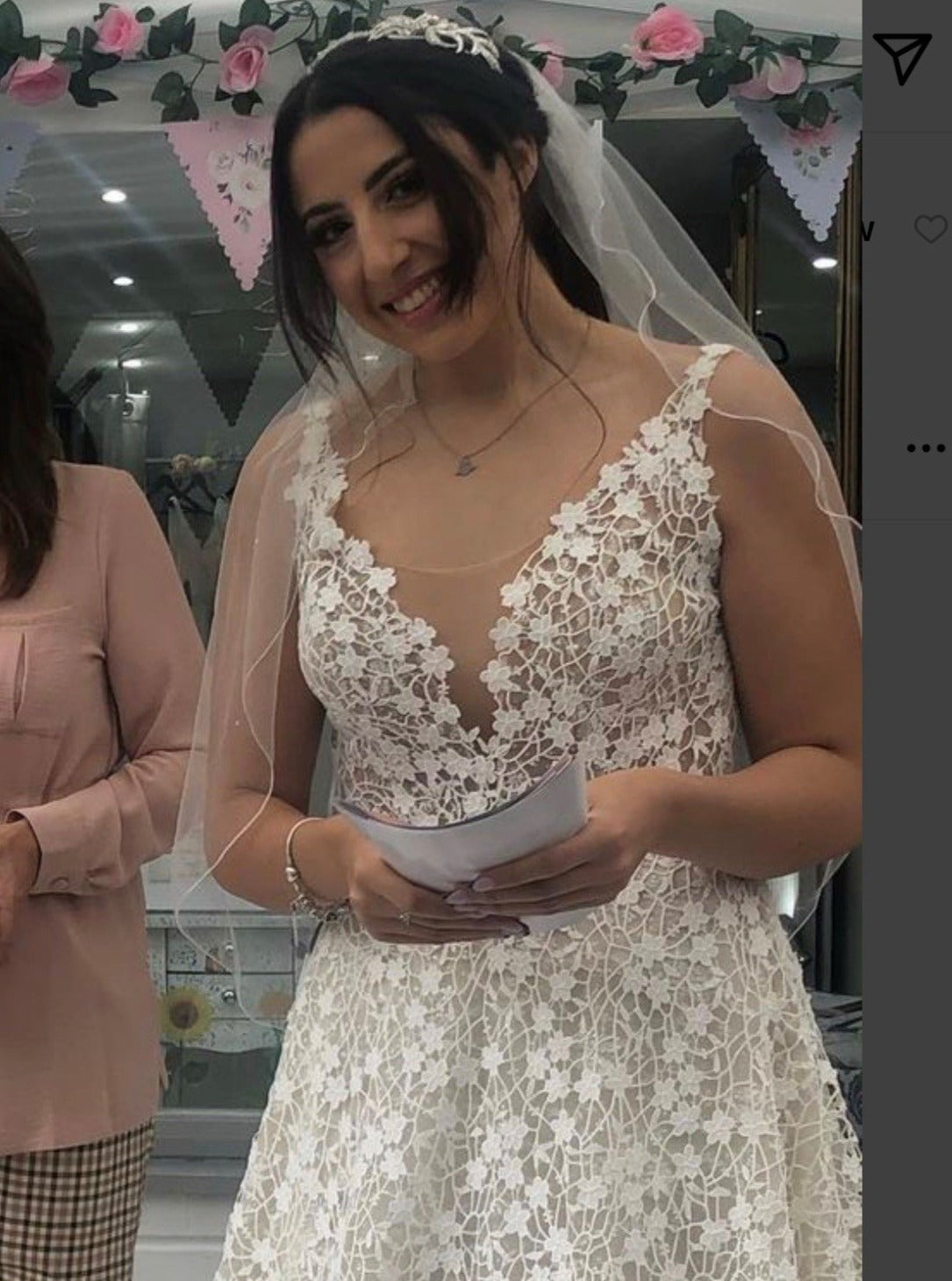 Ivory Guipure Lace - Ebba