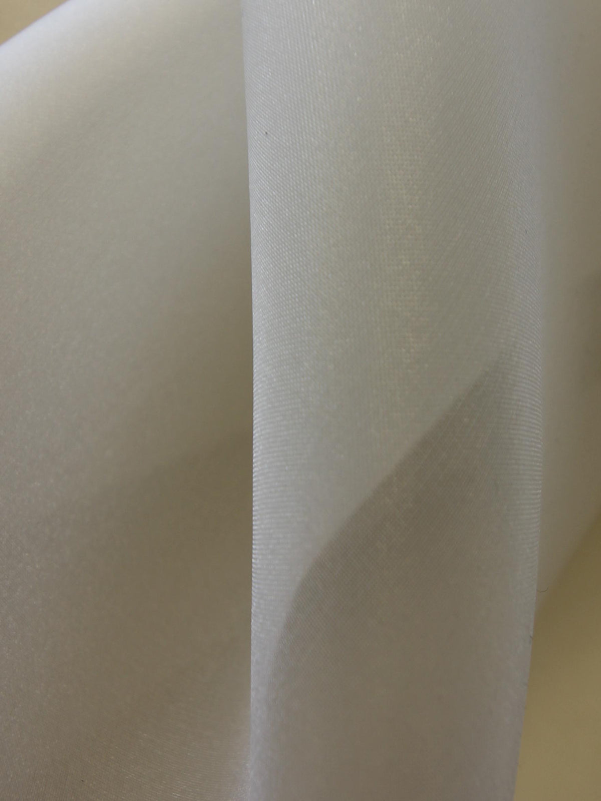 Ivory Eco Polyester Organza - Thespian