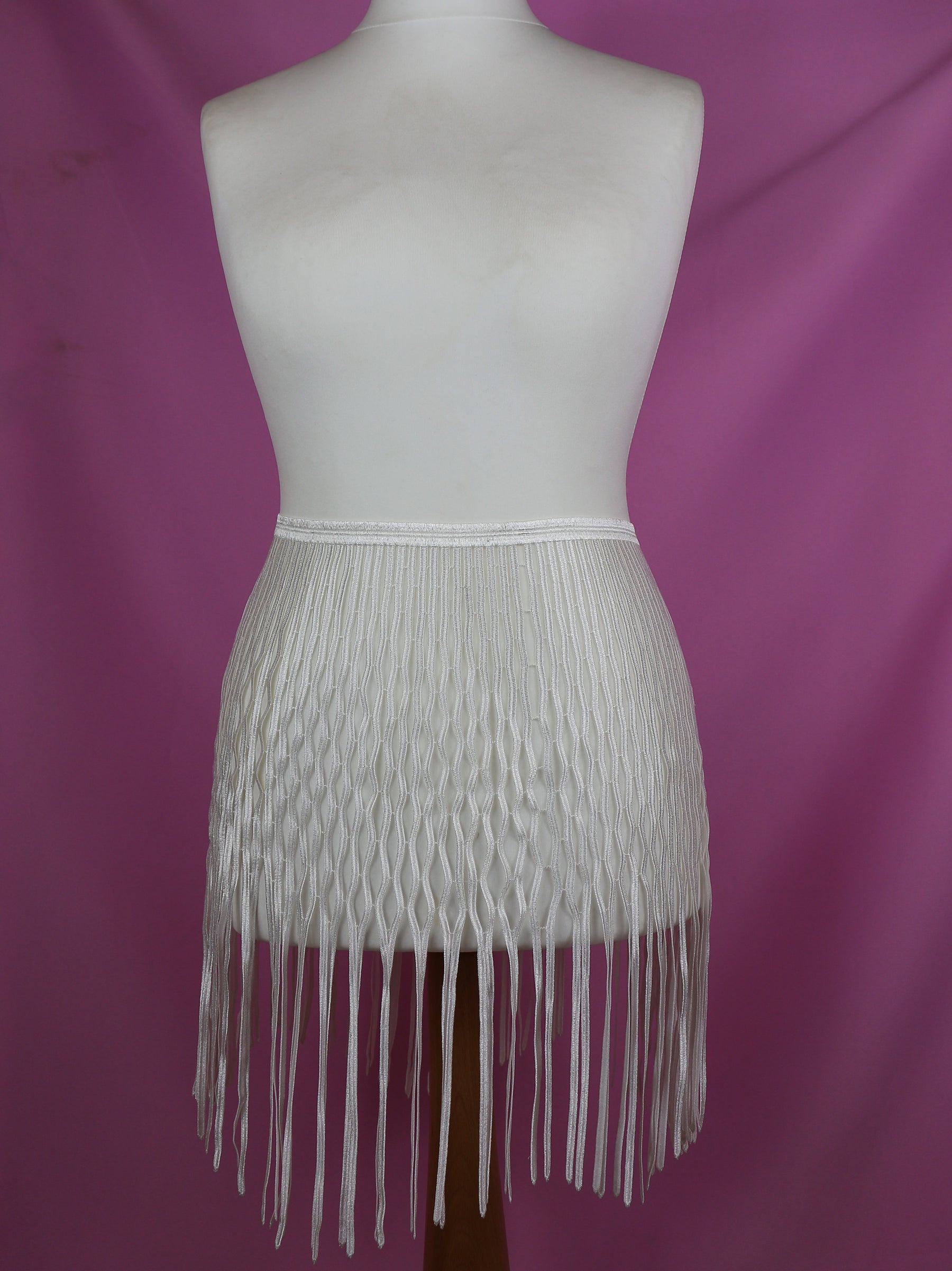Ivory Fringe Trim - Essence