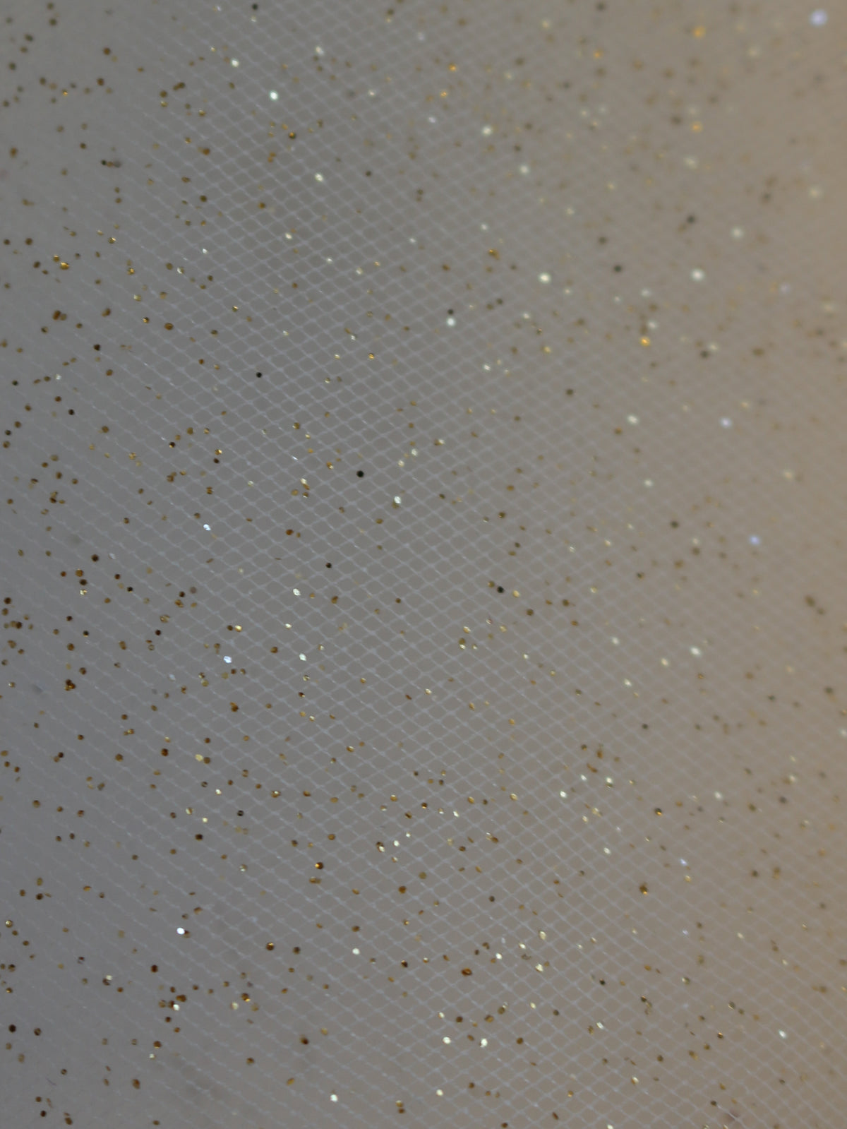 Gold Glitter Tulle - Effervescence