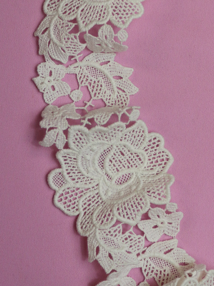 Ivory Guipure Lace Trim - Gypsy