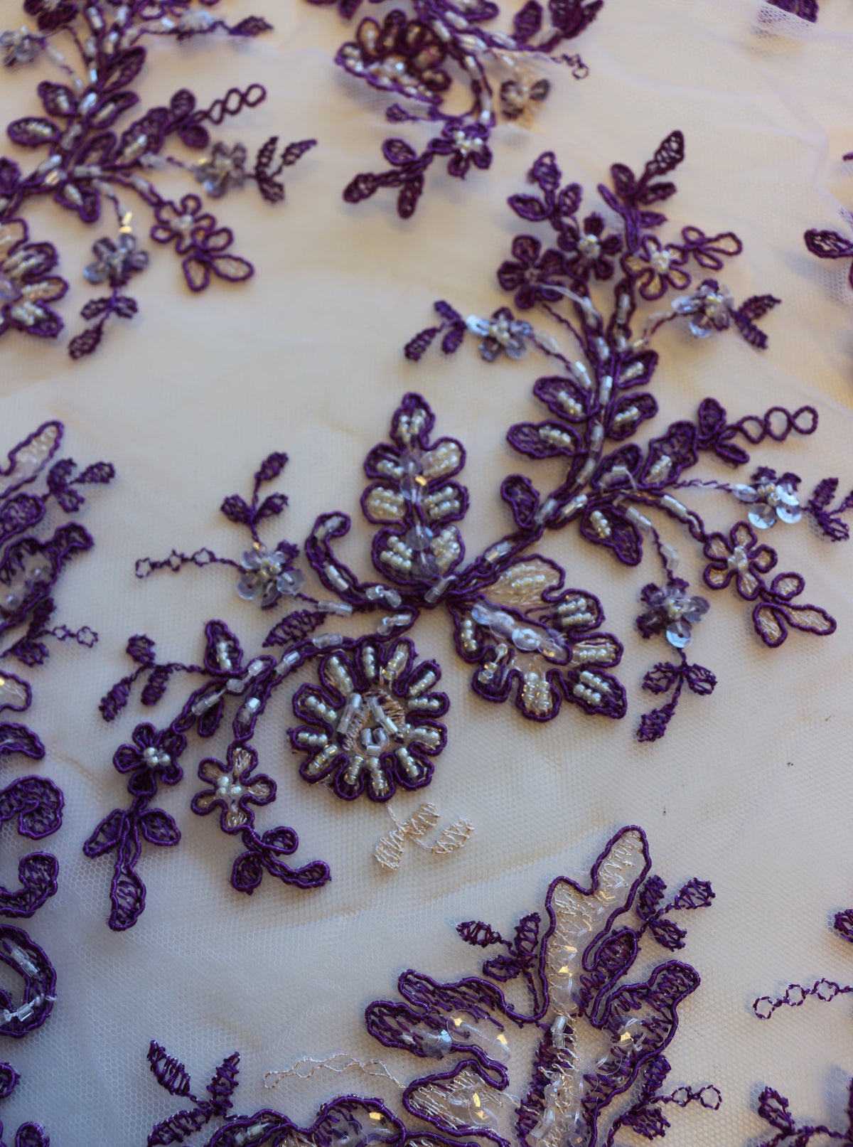 Deep Violet Lace - Jessica