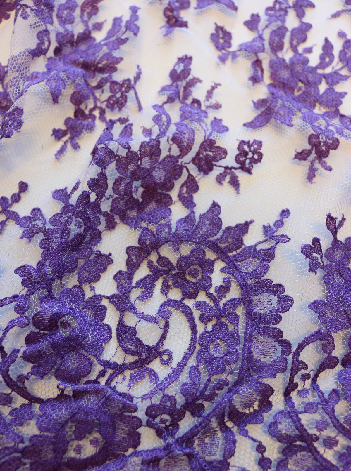 Deep Violet Lace - Eleanor