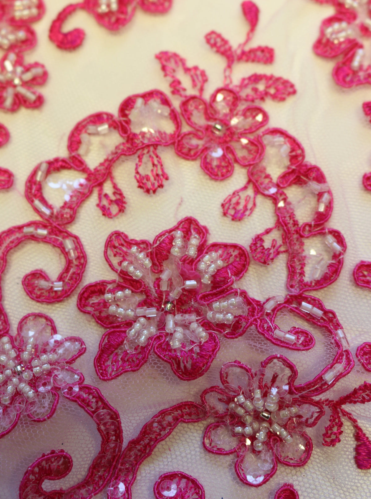 Passion Pink Lace - Alexandra