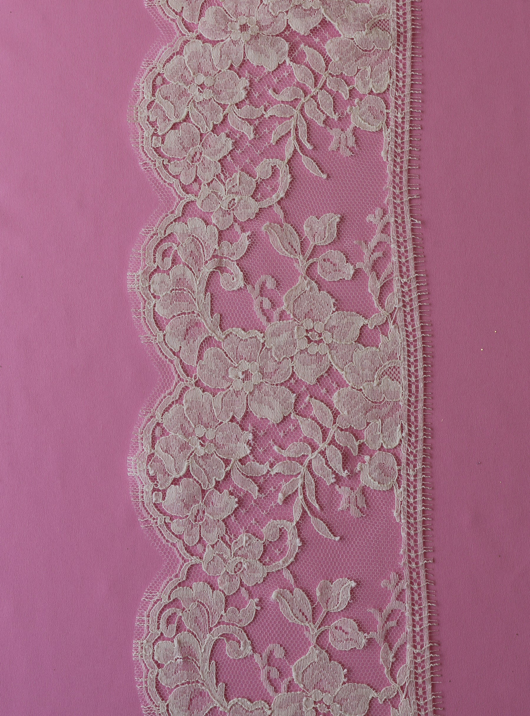 Ivory Chantilly Lace Trim - Rizawana