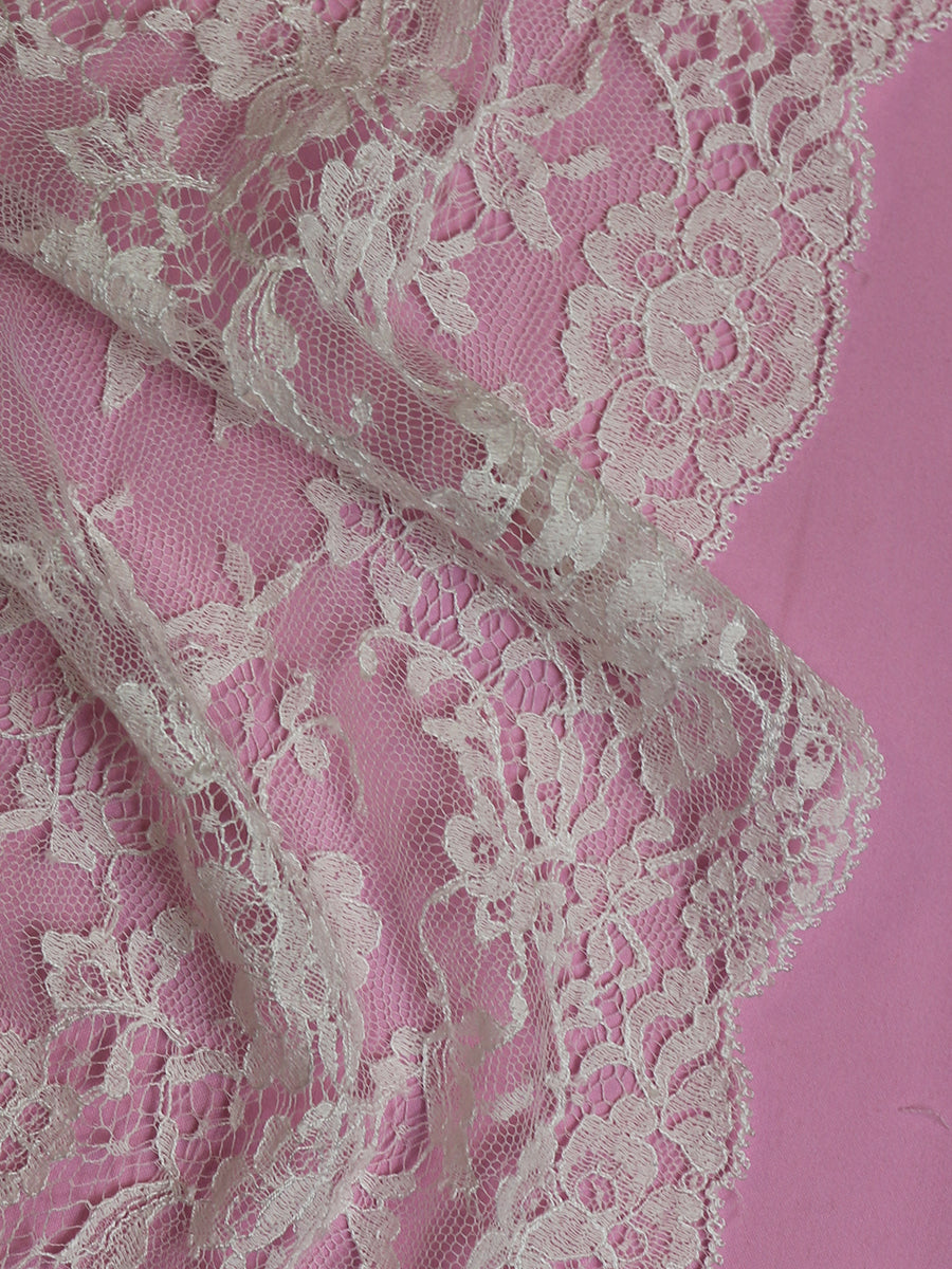 Ivory Chantilly Lace Trim - Janelle