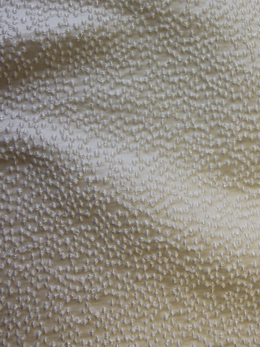 Ivory Jacquard Spot Fabric – Joviality