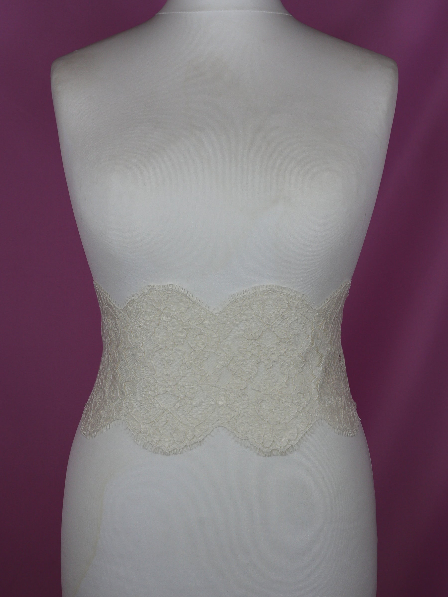 Ivory Chantilly Lace Trim - Judith