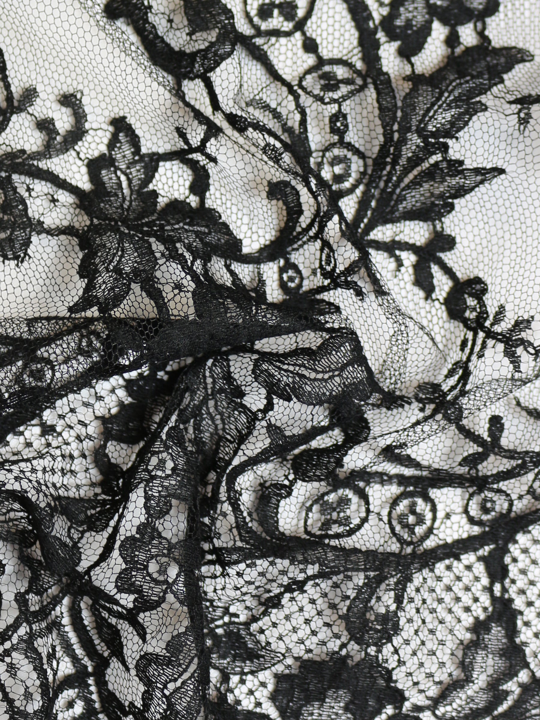 Black Chantilly Lace - Kate