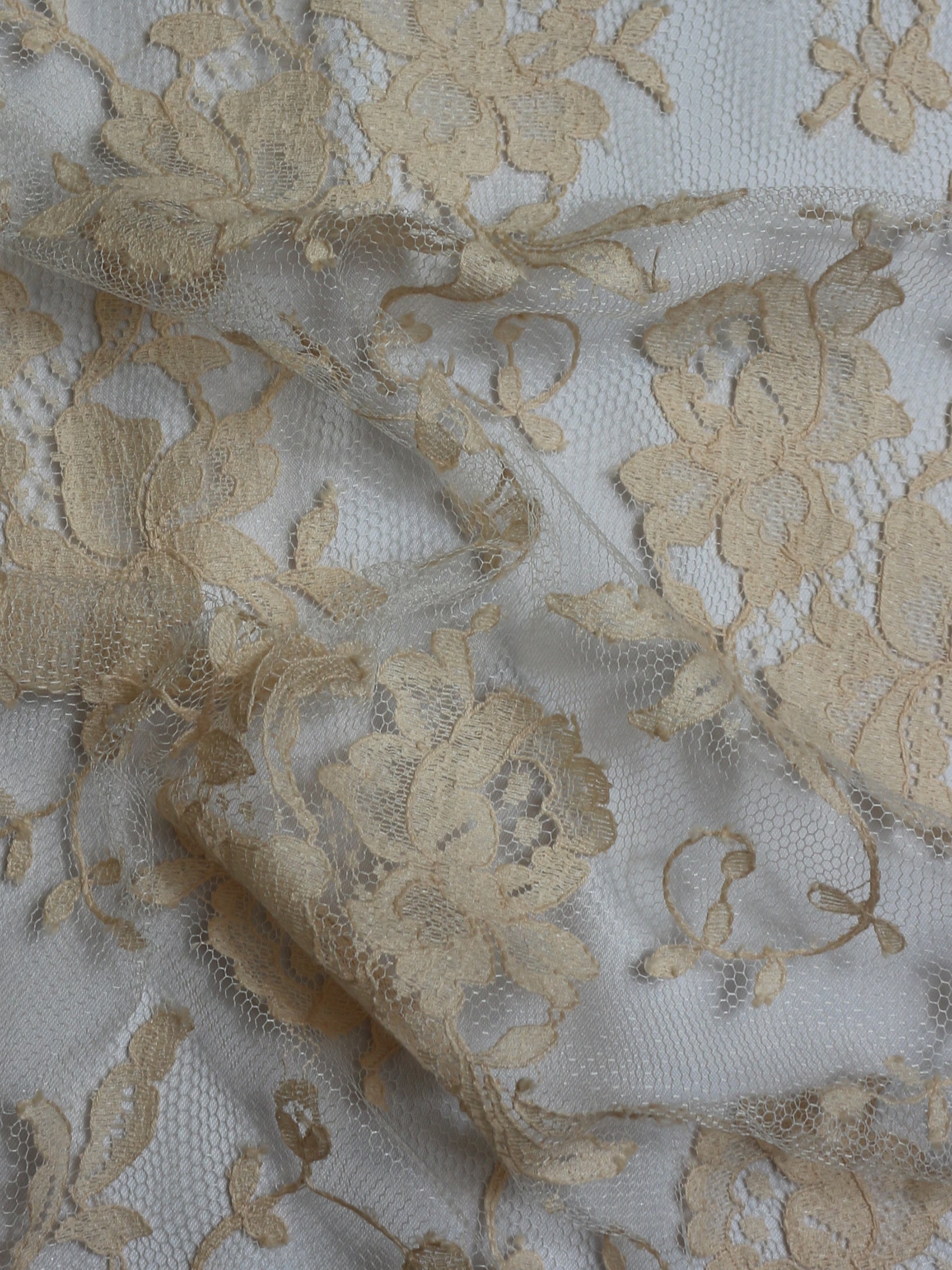 Blush Pink Chantilly Lace - Kate