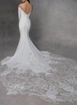 Ivory Embroidered Lace - Kyna