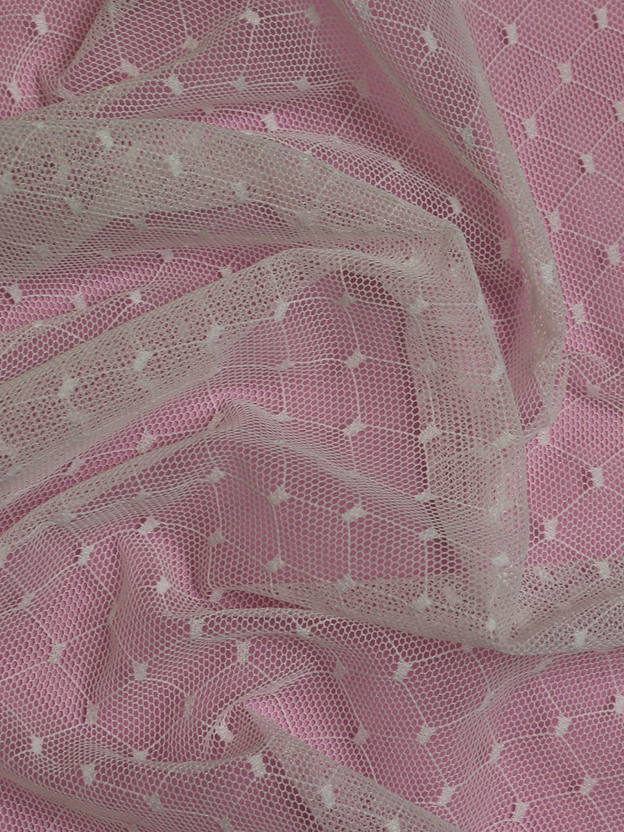 Ivory Stretch Tulle - Opulence
