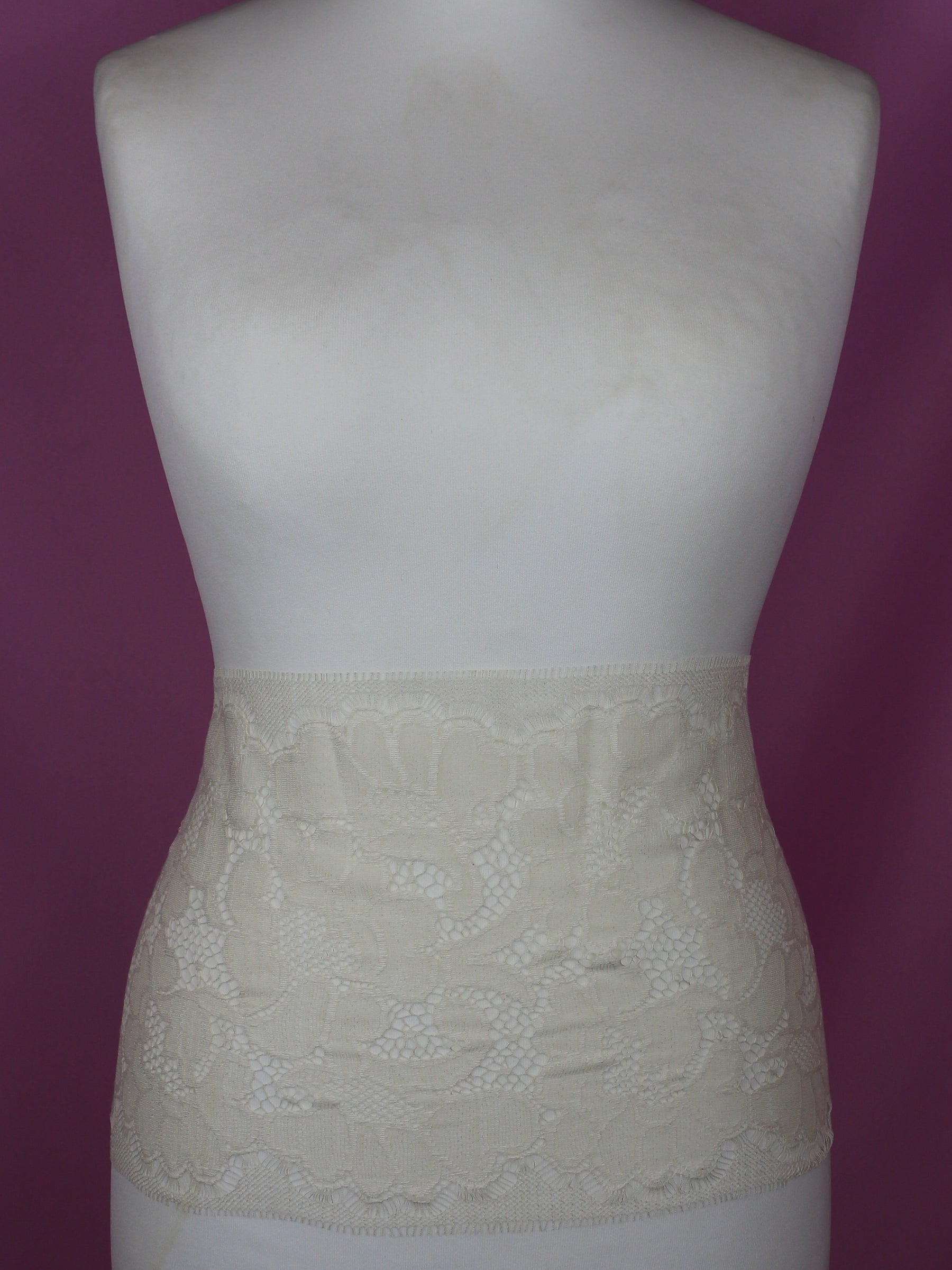 Ivory Chantilly Lace Trim - Patsy