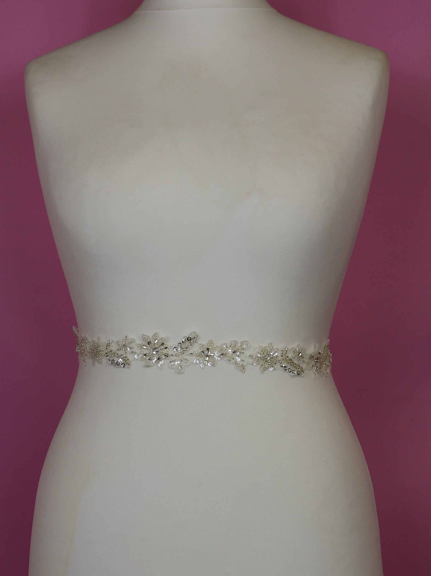 Crystal Dress Trim - Primrose