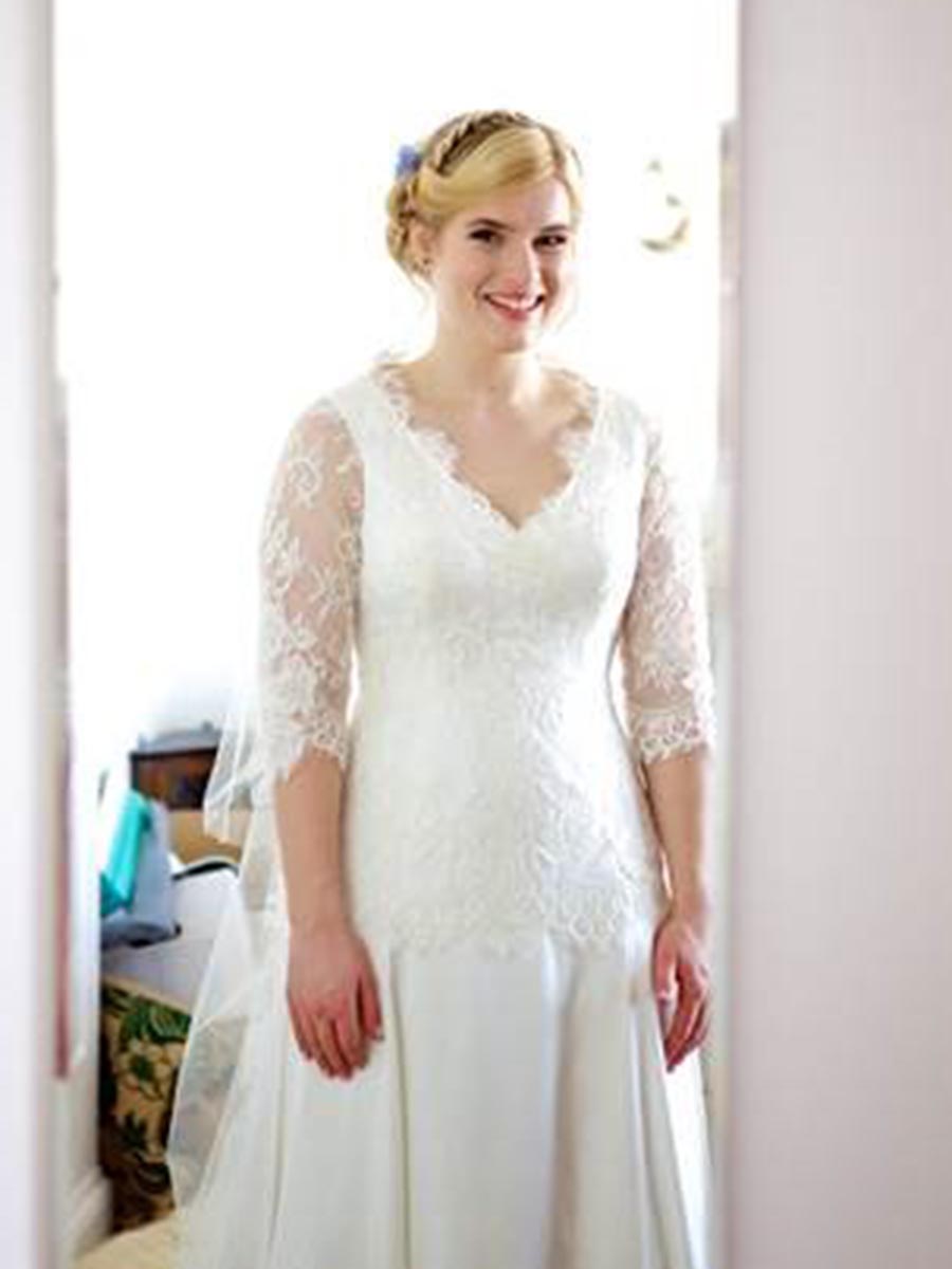 Ivory Corded Lace - Brogan