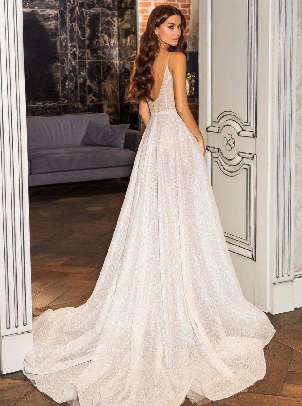 Ivory Glitter Tulle  – Captivation