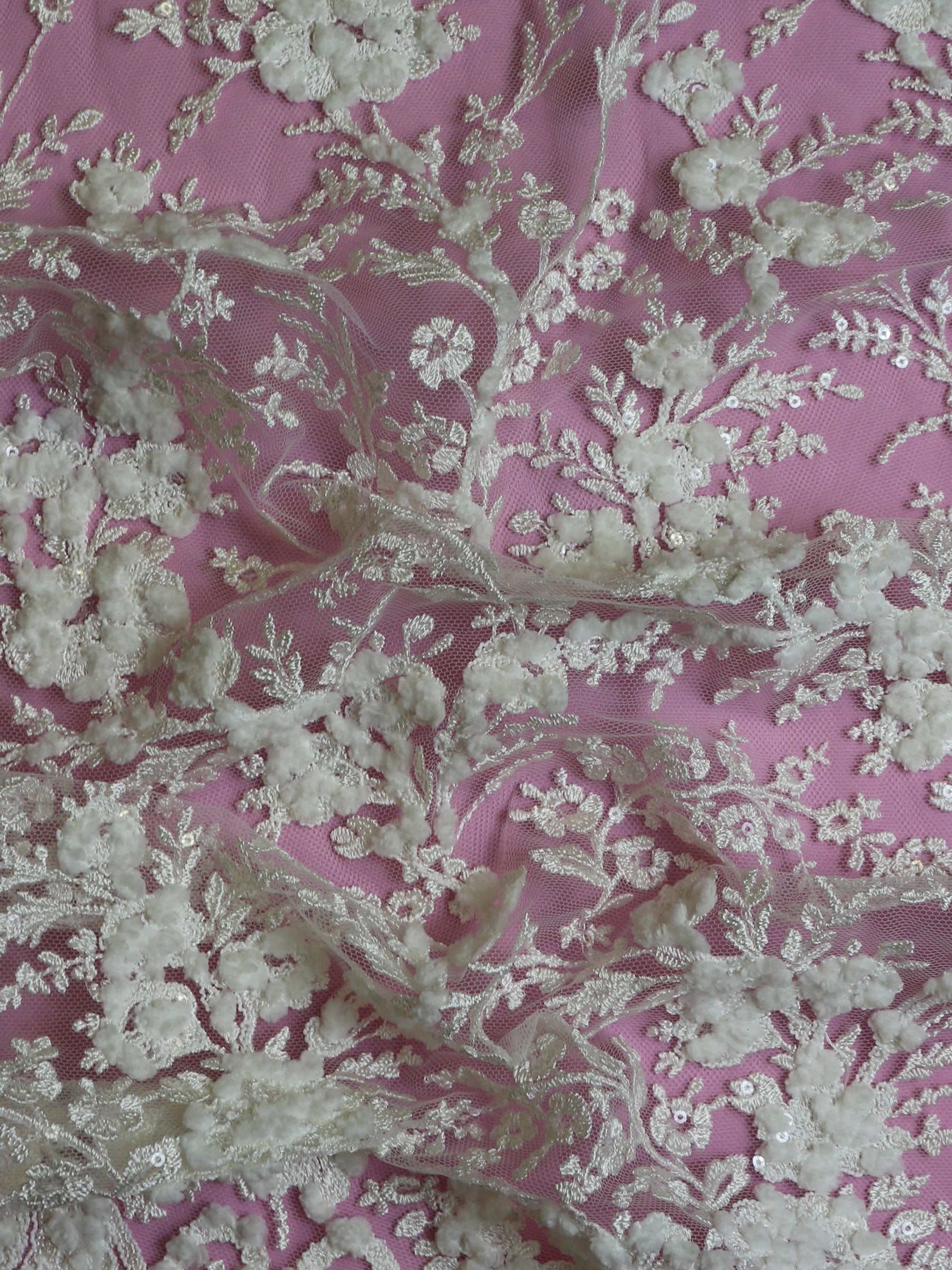 Ivory Bridal Lace - Stanza