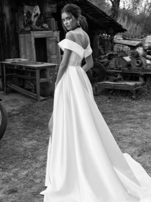 Jacquette satin jacquard clearance bridesmaid dress