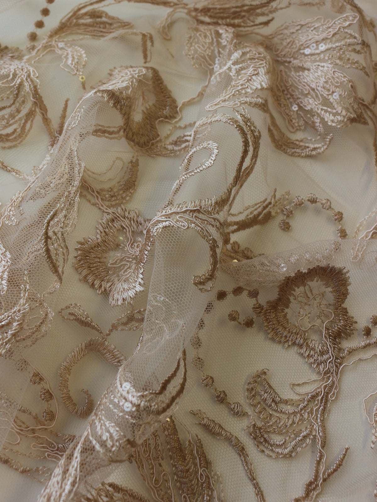 Frappe Embroidered Lace - Viveca