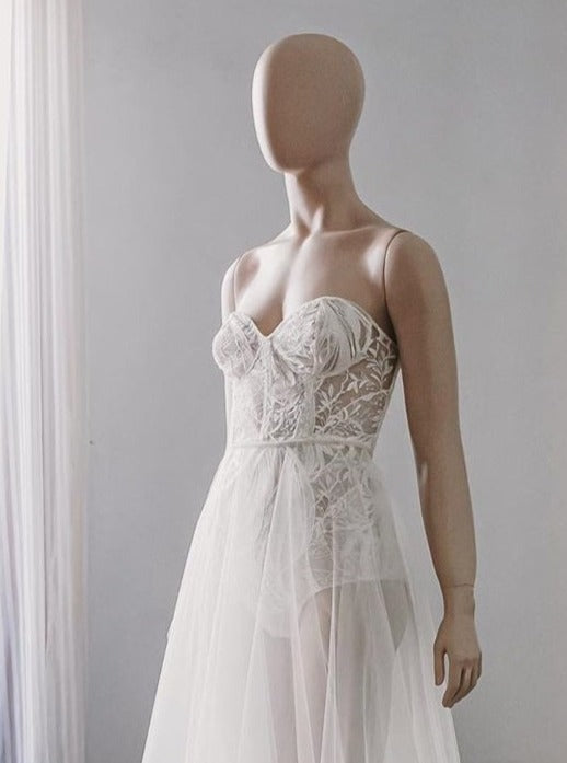 Ivory Bridal Lace - Capriana