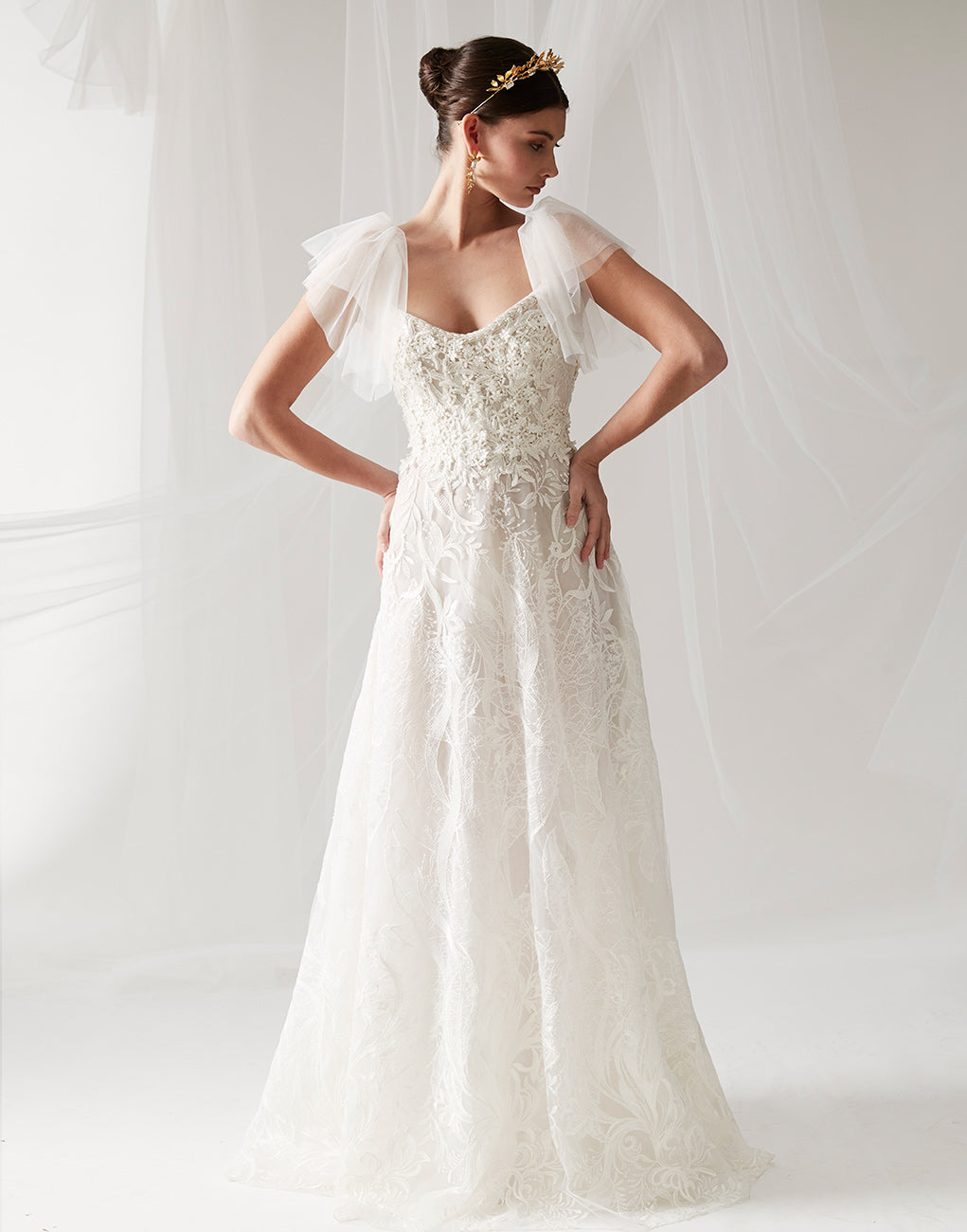 Ivory Bridal Lace - Capriana