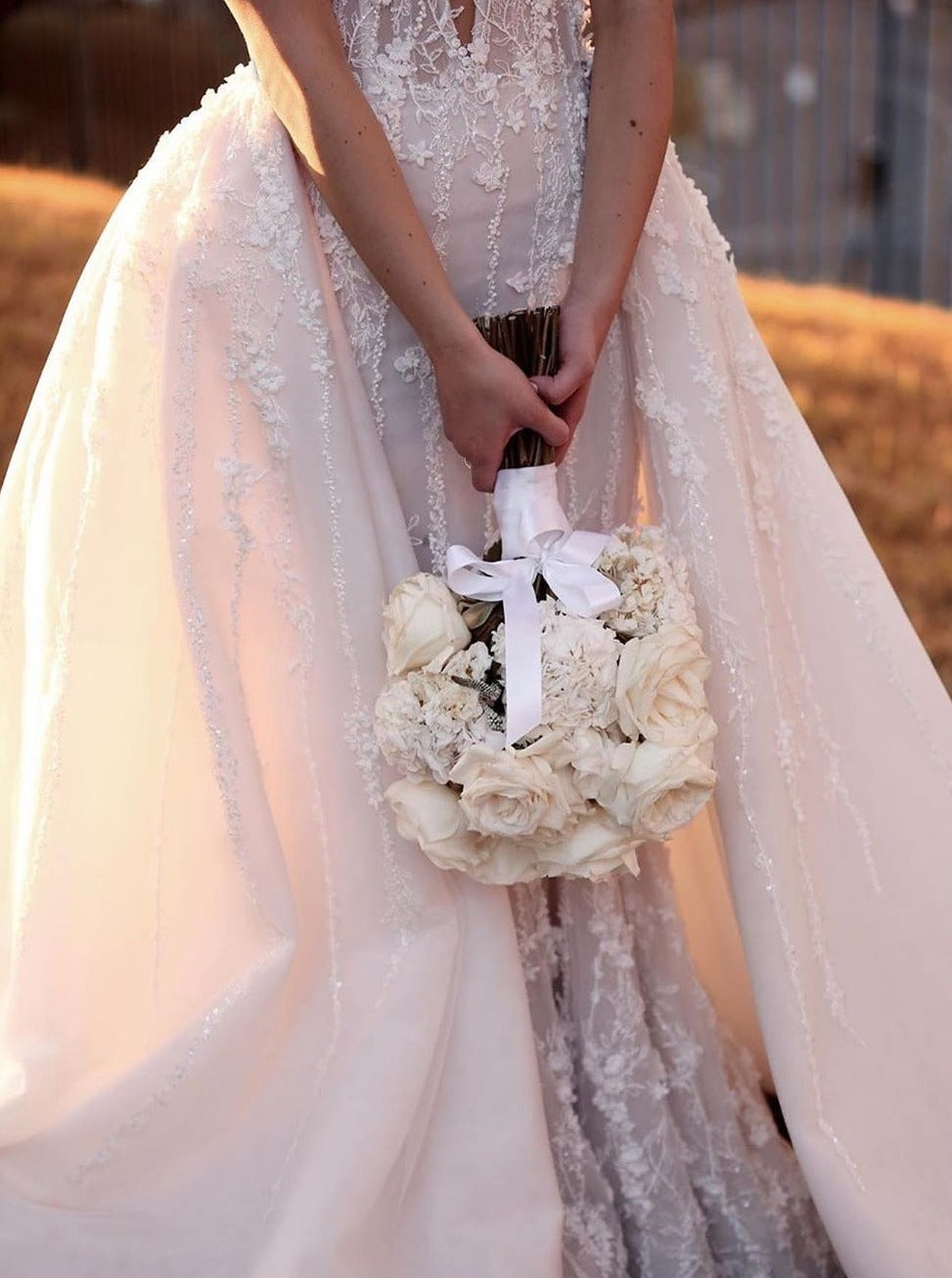 Ivory 3D Lace - Jimena