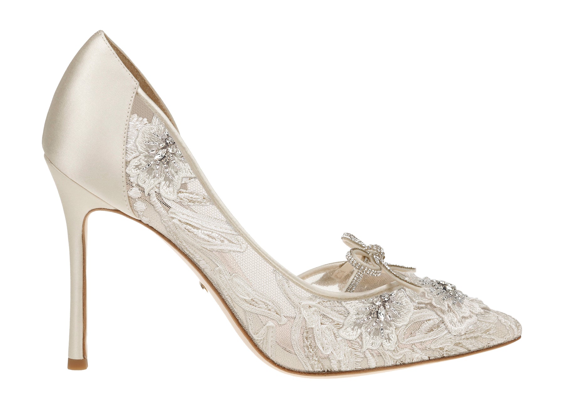 Ivory Embroidered Lace - Keegan