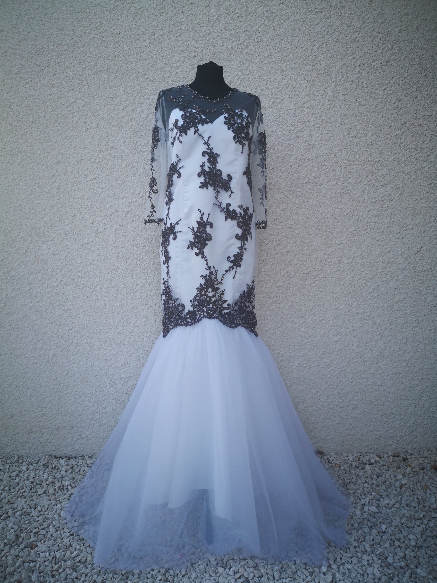 Steel Grey Lace - Adele